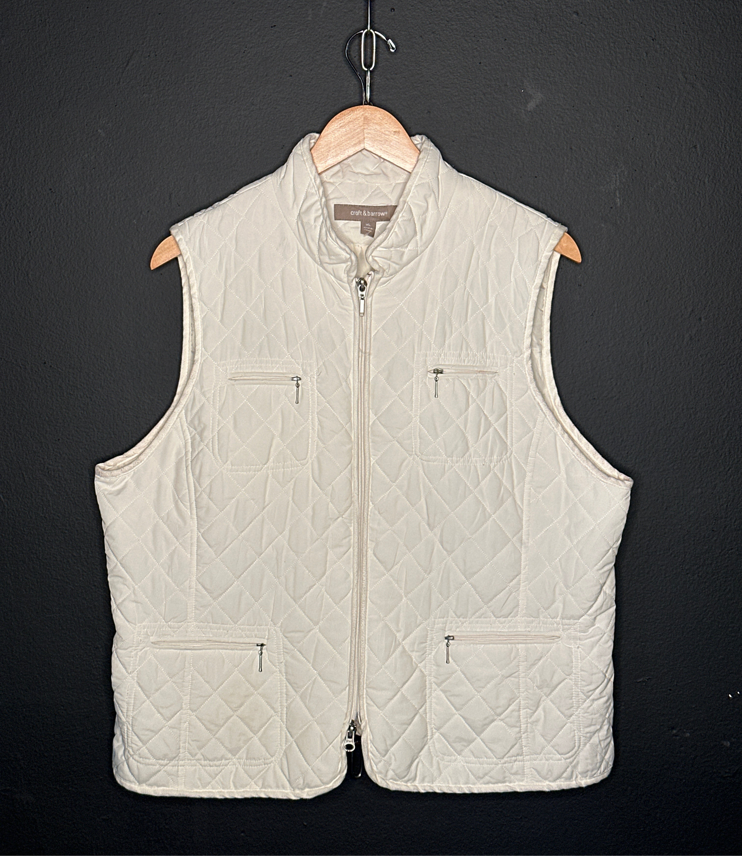 (XL) Quilted Puffer Vest