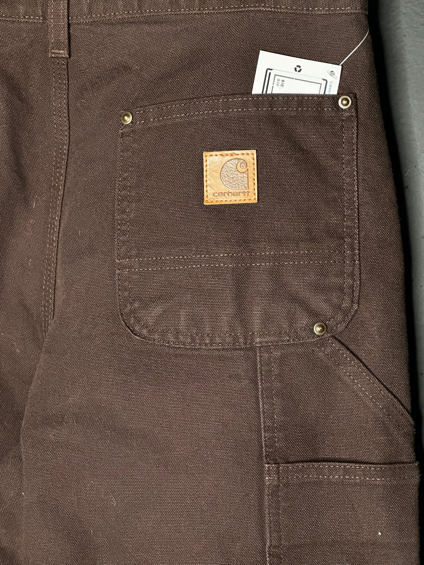 (32) Carhartt Double Knee Brown Pants