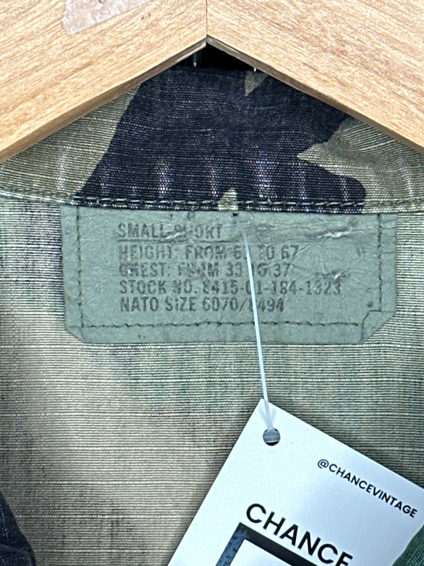 (S) Vintage Tare-Proof Army Jacket