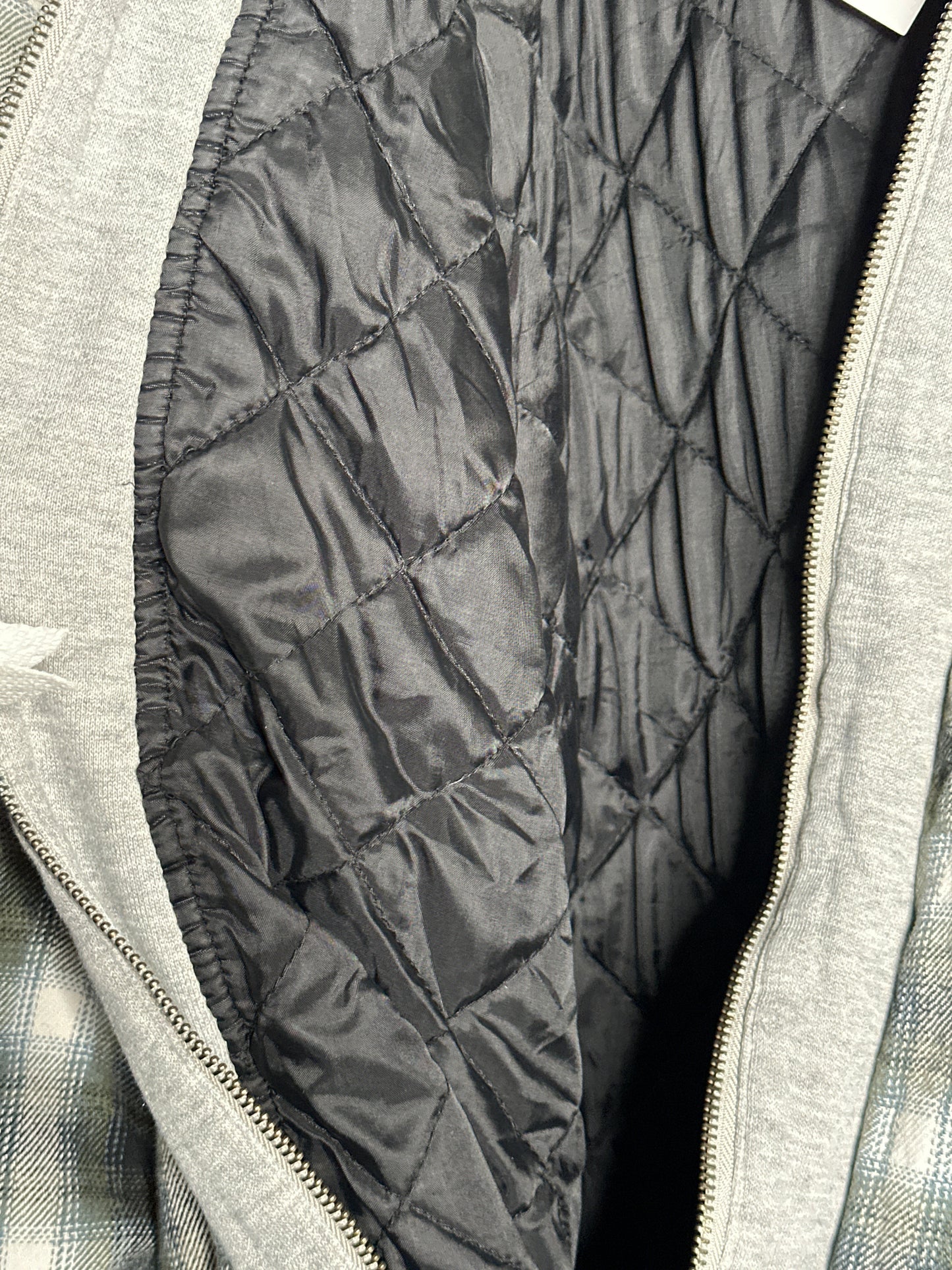 (M) Flannel Hoodie Jacket