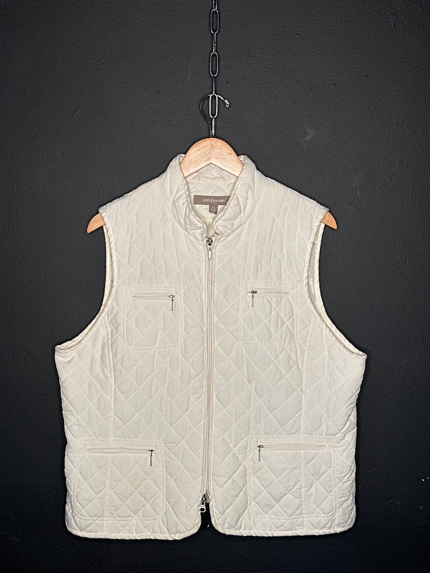 (XL) Quilted Puffer Vest