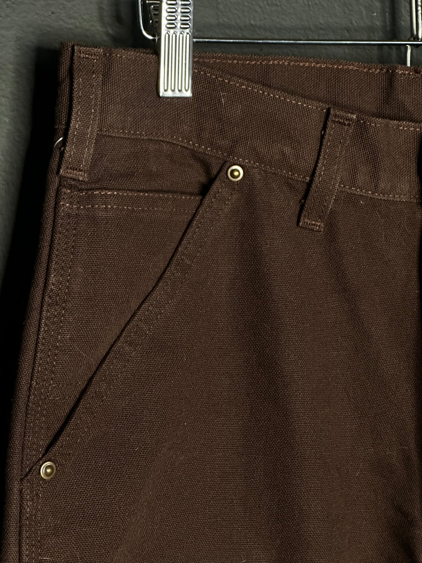 (32) Carhartt Double Knee Brown Pants