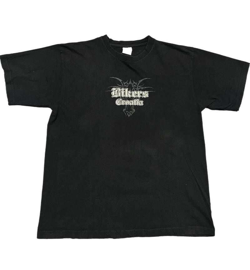 (S) Vintage Bikers Croatia T-Shirt