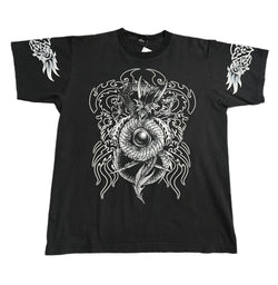 (L)Vintage Rock Dragon Band Tour T-Shirt