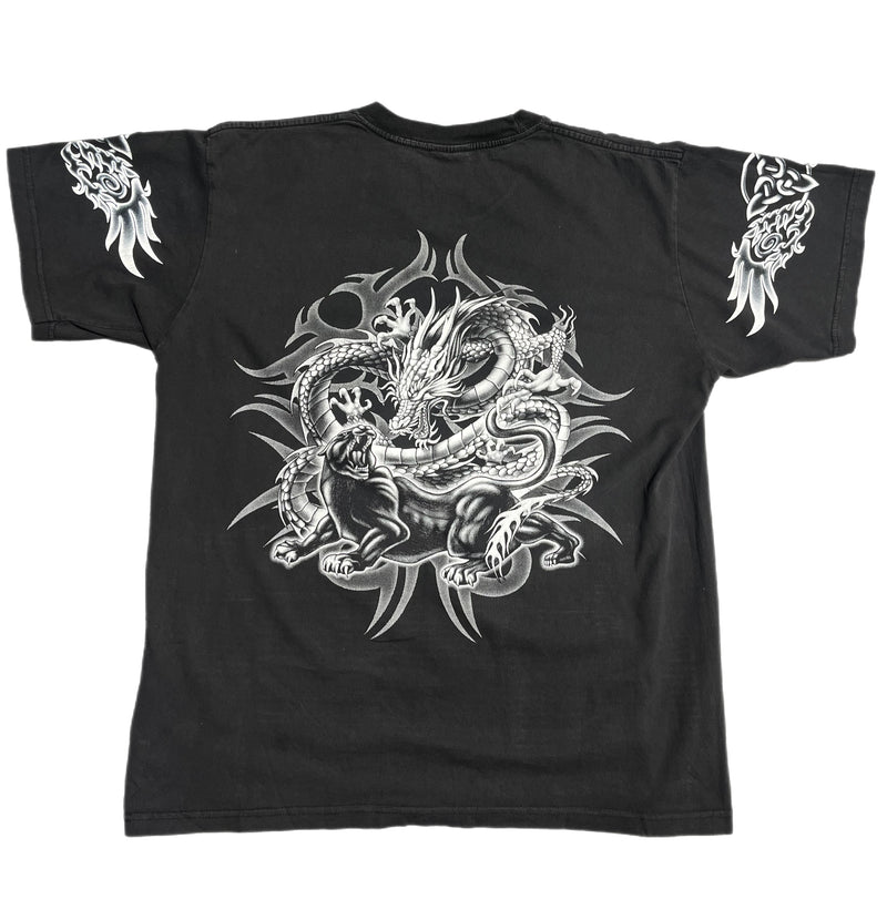 (L)Vintage Rock Dragon Band Tour T-Shirt